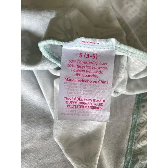 No Boundaries Sleeveless Milkmaid Dress Juniors S Green Patchwork Floral - Picture 4 of 6